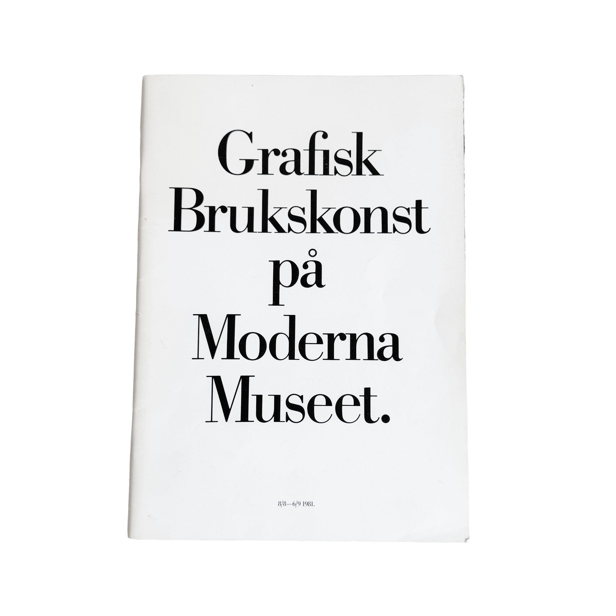 Grafisk Brukskonst på Moderna Museet