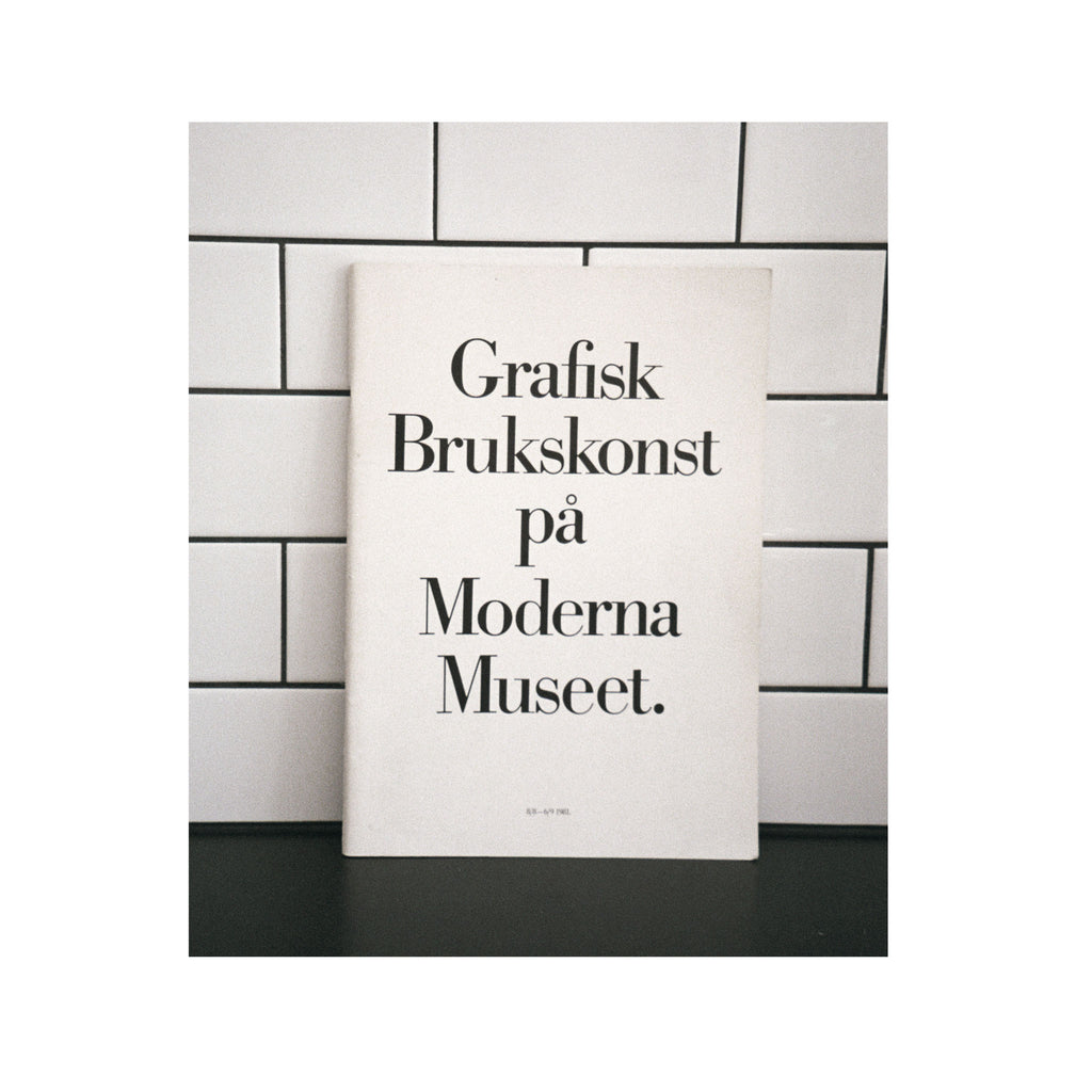 Grafisk Brukskonst på Moderna Museet